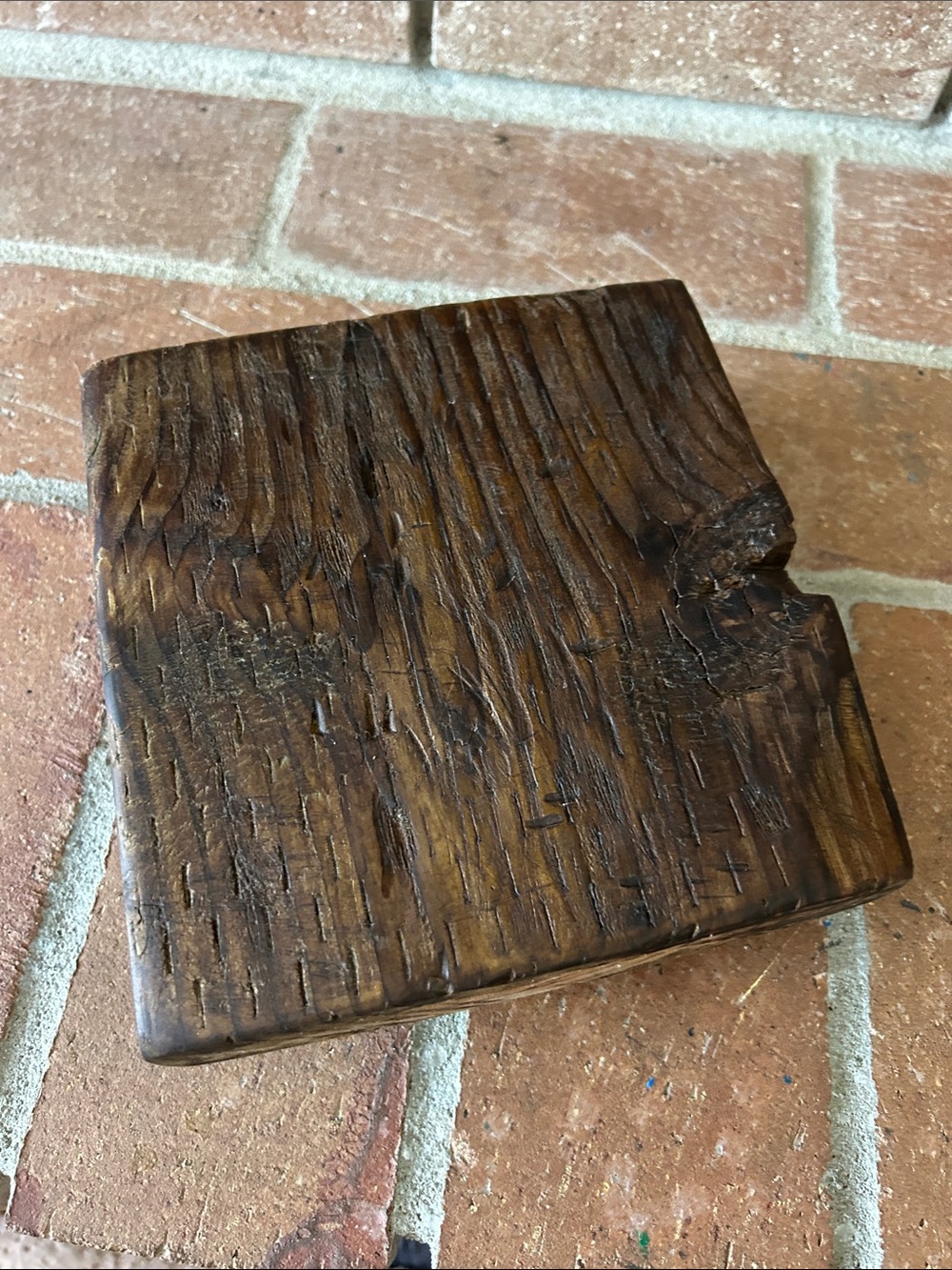 Rustic Solid Wood Riser from upcycled wood - Picture 9 of 9